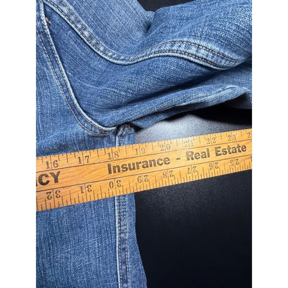 GAP Womens Medium Wash Stretch Denim Trucker Jacket Blue Size M RN 54023 K6